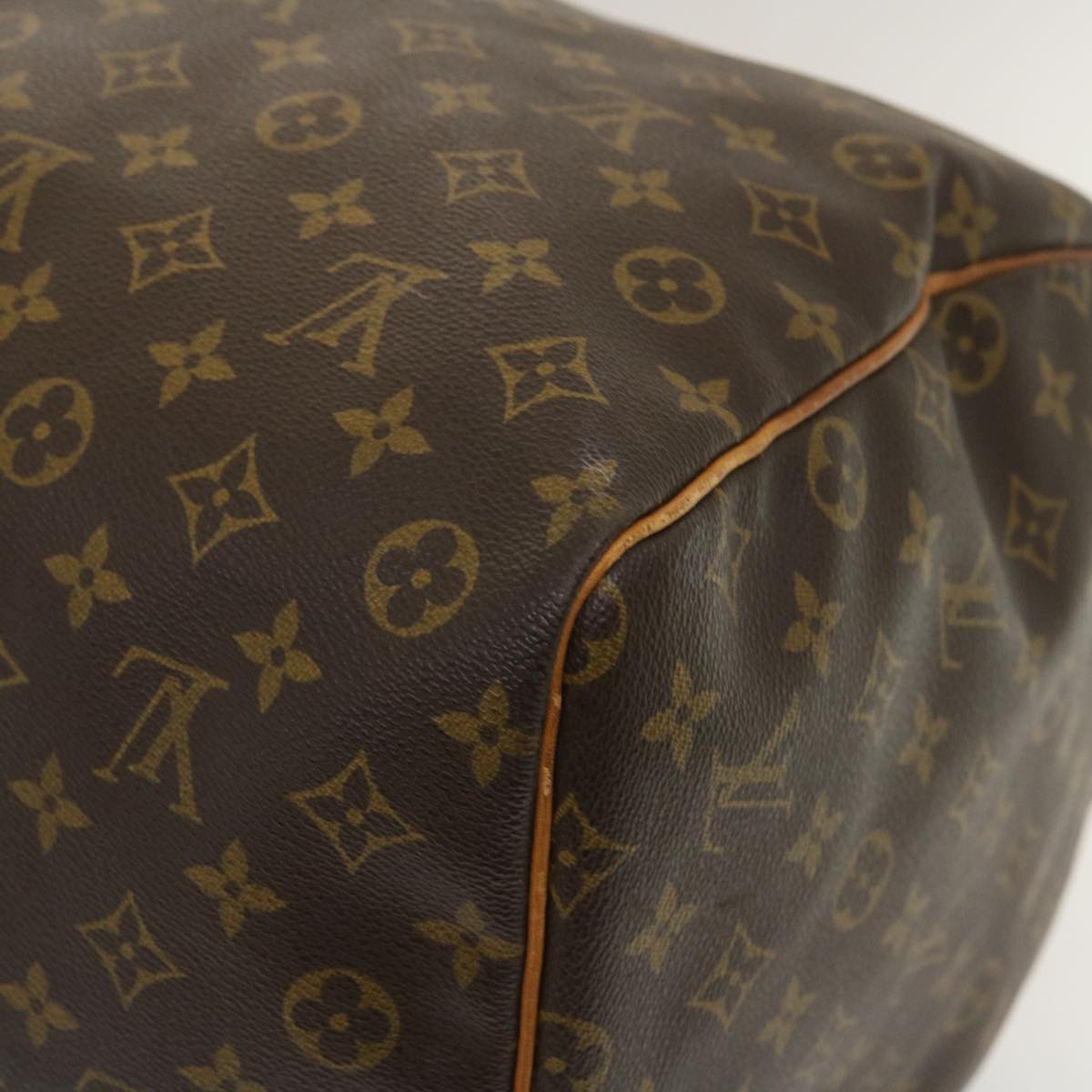 LOUIS VUITTON Monogram Keepall 60 Boston Bag M41422 LV Auth th2628