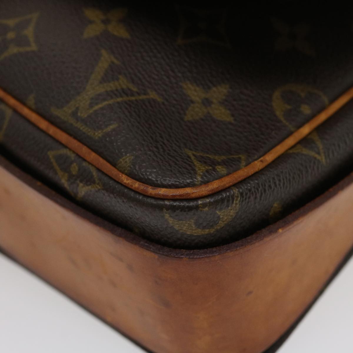 LOUIS VUITTON Monogram Cartouchiere GM Shoulder Bag M51252 LV Auth th2635