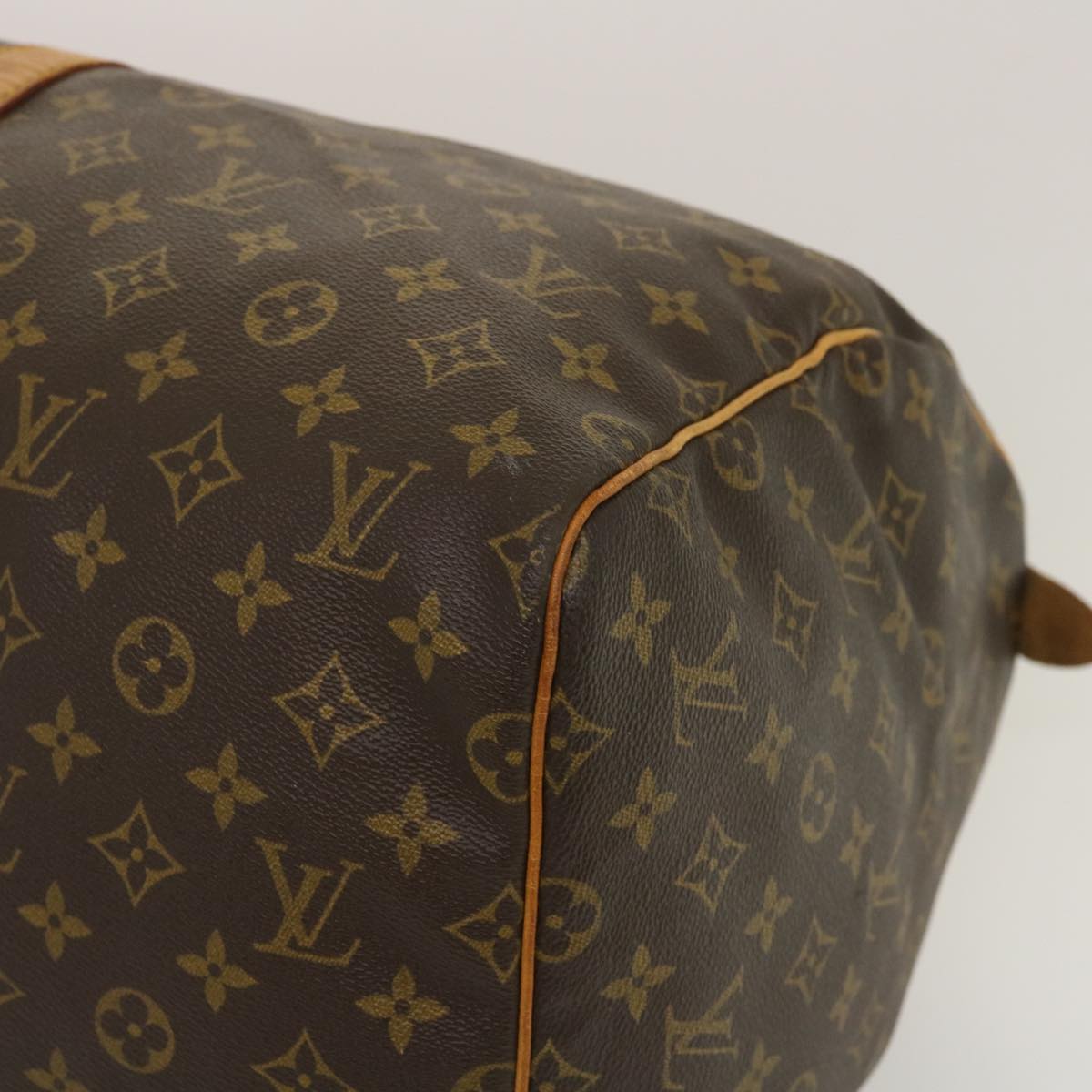 LOUIS VUITTON Monogram Keepall 55 Boston Bag M41424 LV Auth th2650