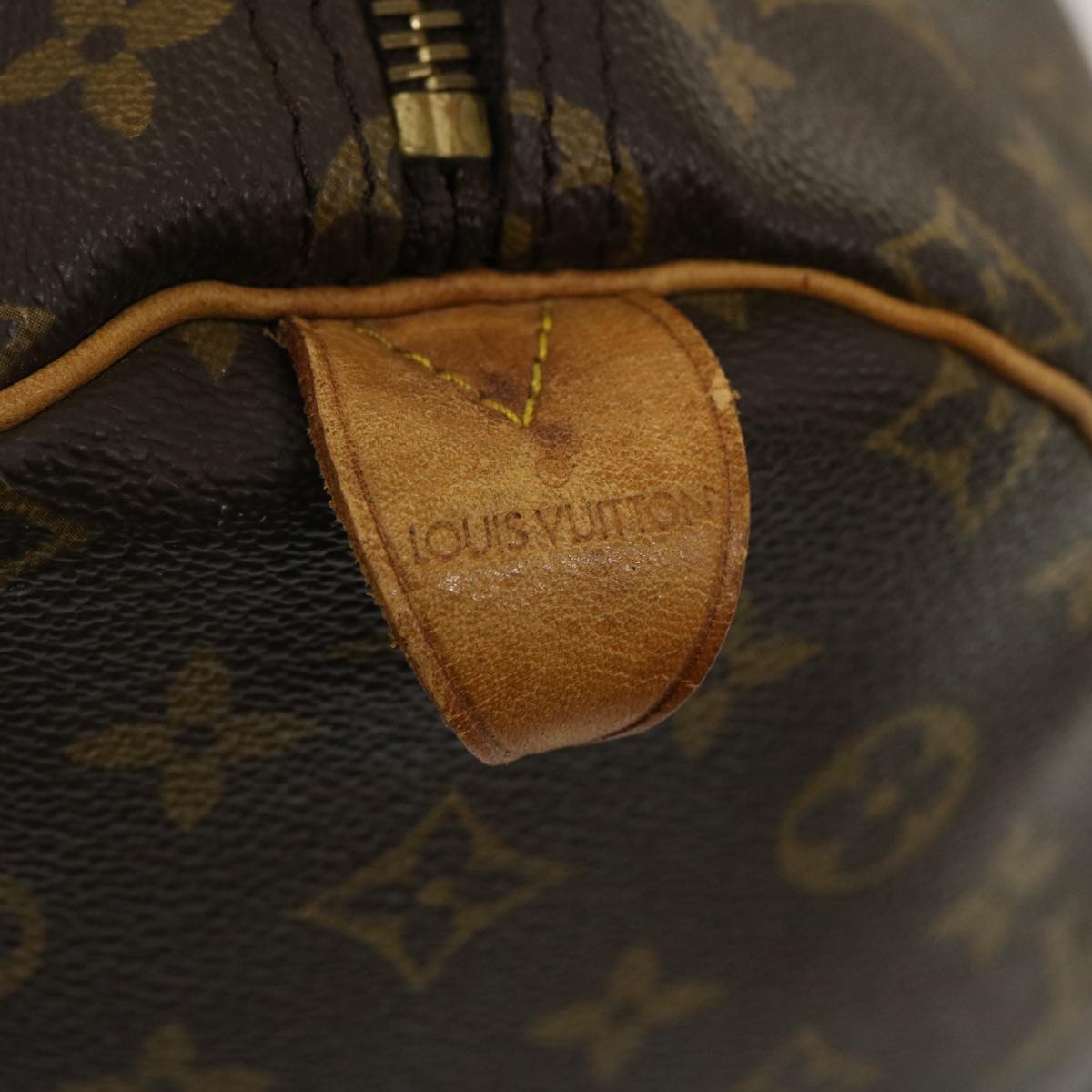 LOUIS VUITTON Monogram Keepall 55 Boston Bag M41424 LV Auth th2650