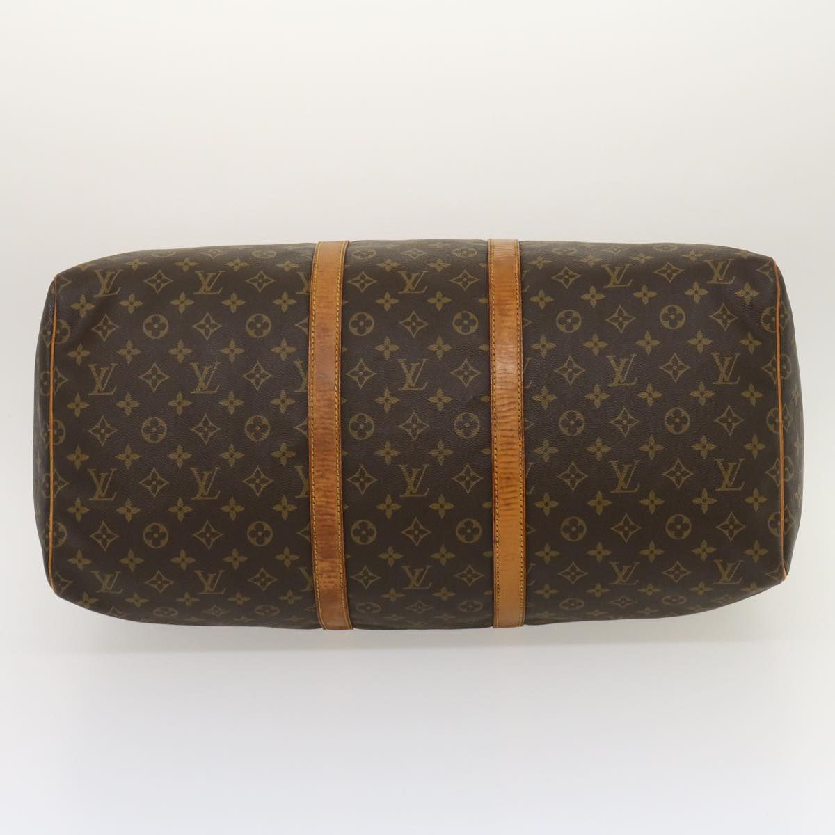 LOUIS VUITTON Monogram Keepall 55 Boston Bag M41424 LV Auth th2650