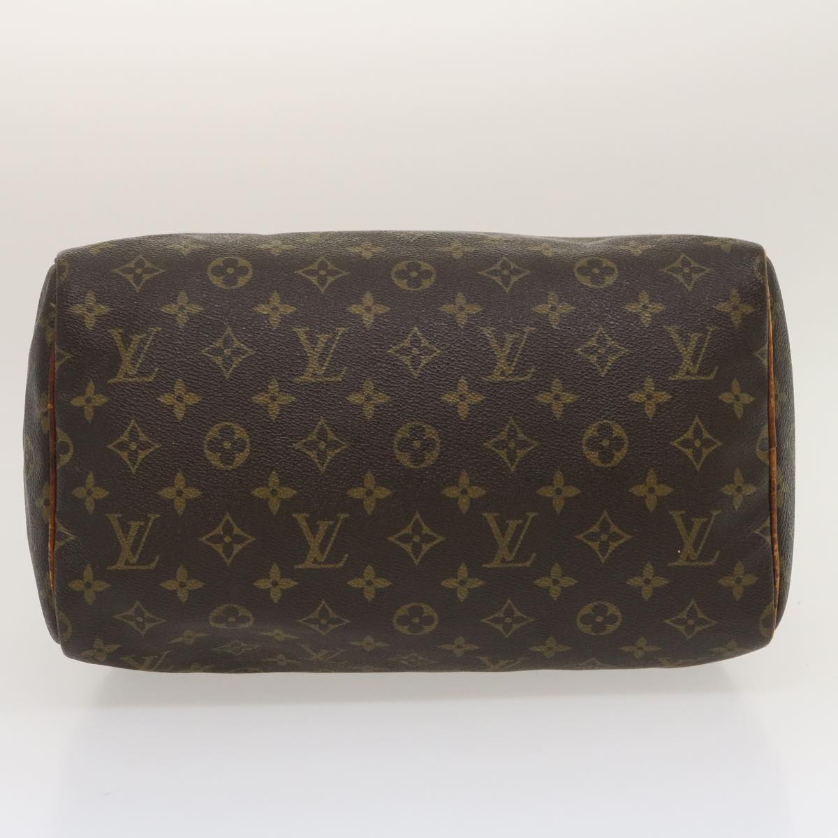 LOUIS VUITTON Monogram Speedy 30 Hand Bag M41526 LV Auth th2661