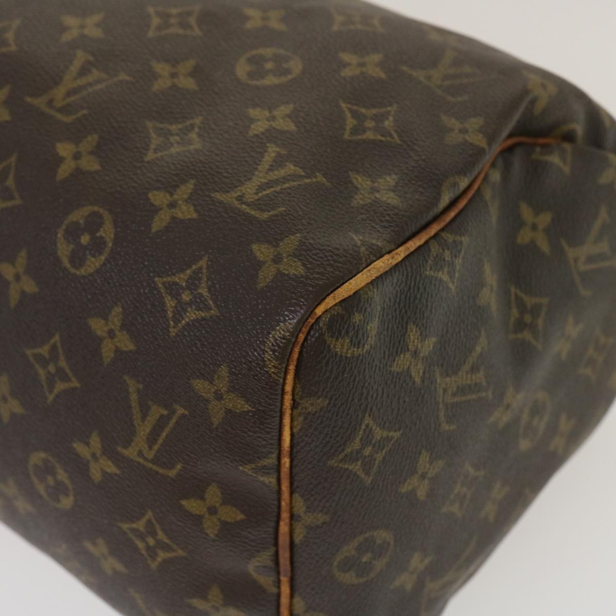 LOUIS VUITTON Monogram Speedy 30 Hand Bag M41526 LV Auth th2661