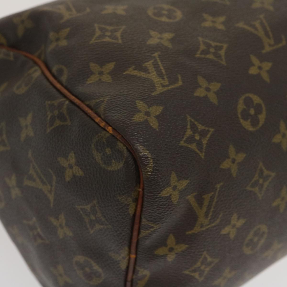 LOUIS VUITTON Monogram Speedy 30 Hand Bag M41526 LV Auth th2661