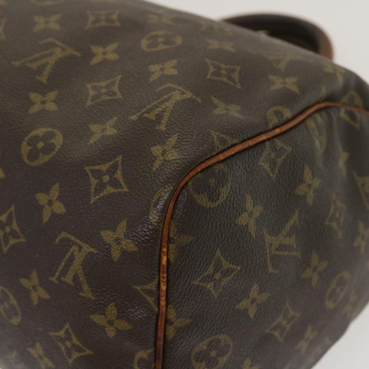 LOUIS VUITTON Monogram Speedy 30 Hand Bag M41526 LV Auth th2661