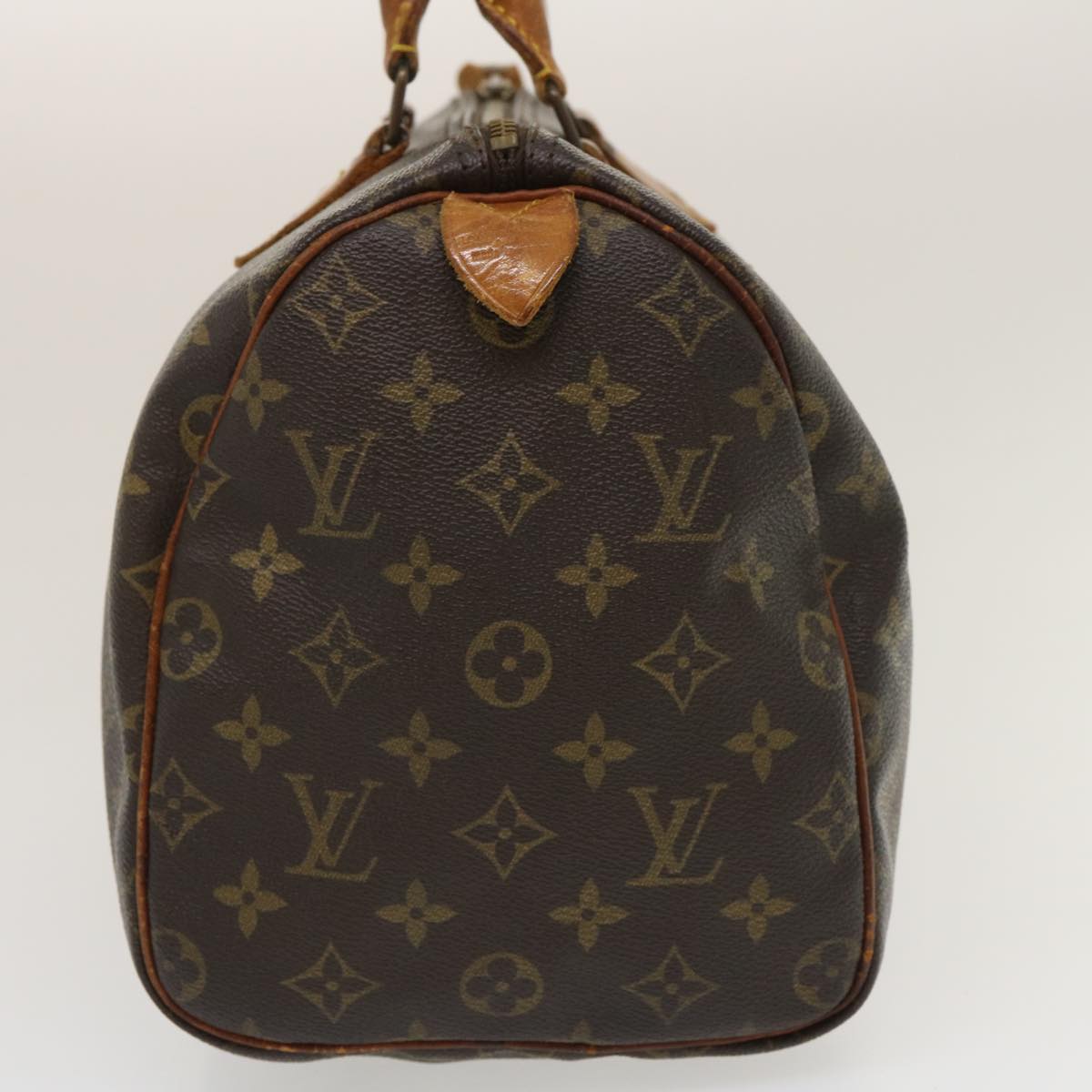 LOUIS VUITTON Monogram Speedy 30 Hand Bag M41526 LV Auth th2661