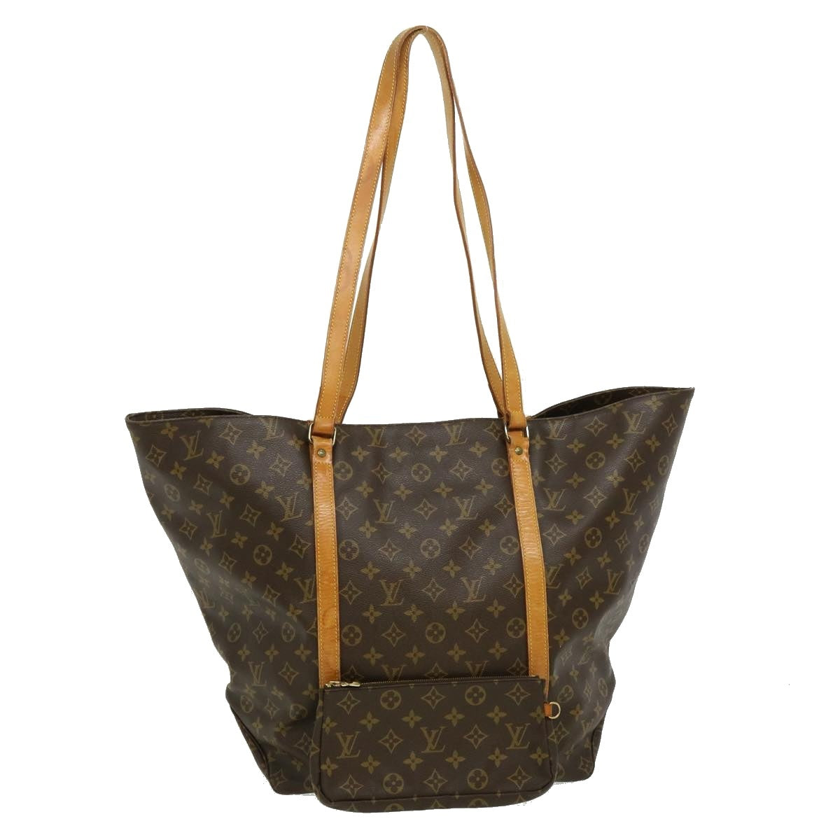 LOUIS VUITTON Monogram Sac Shopping Tote Bag M51108 LV Auth th2663