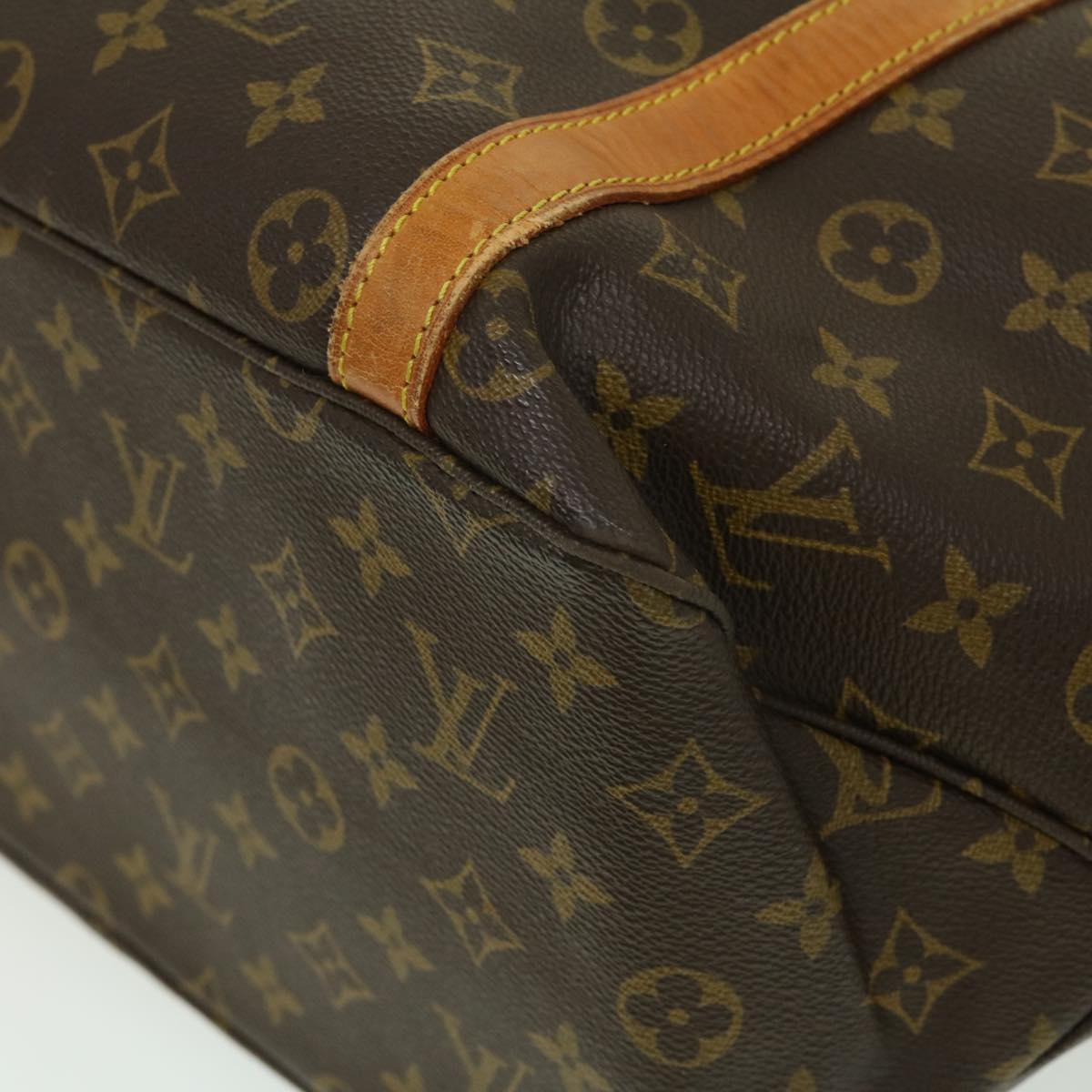 LOUIS VUITTON Monogram Sac Shopping Tote Bag M51108 LV Auth th2663