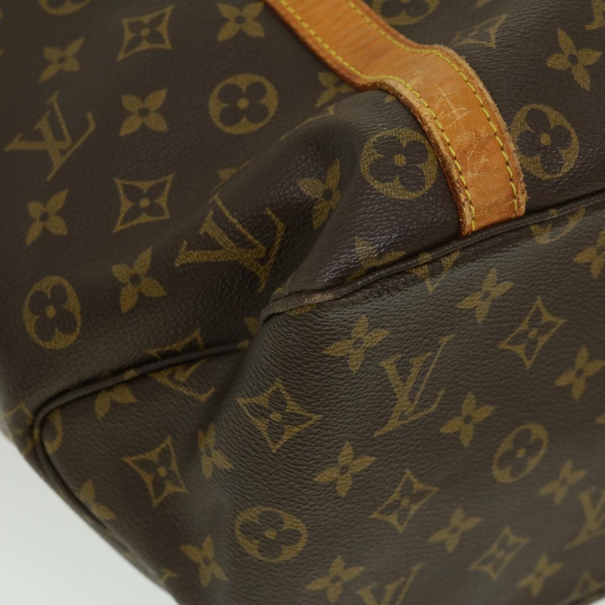 LOUIS VUITTON Monogram Sac Shopping Tote Bag M51108 LV Auth th2663