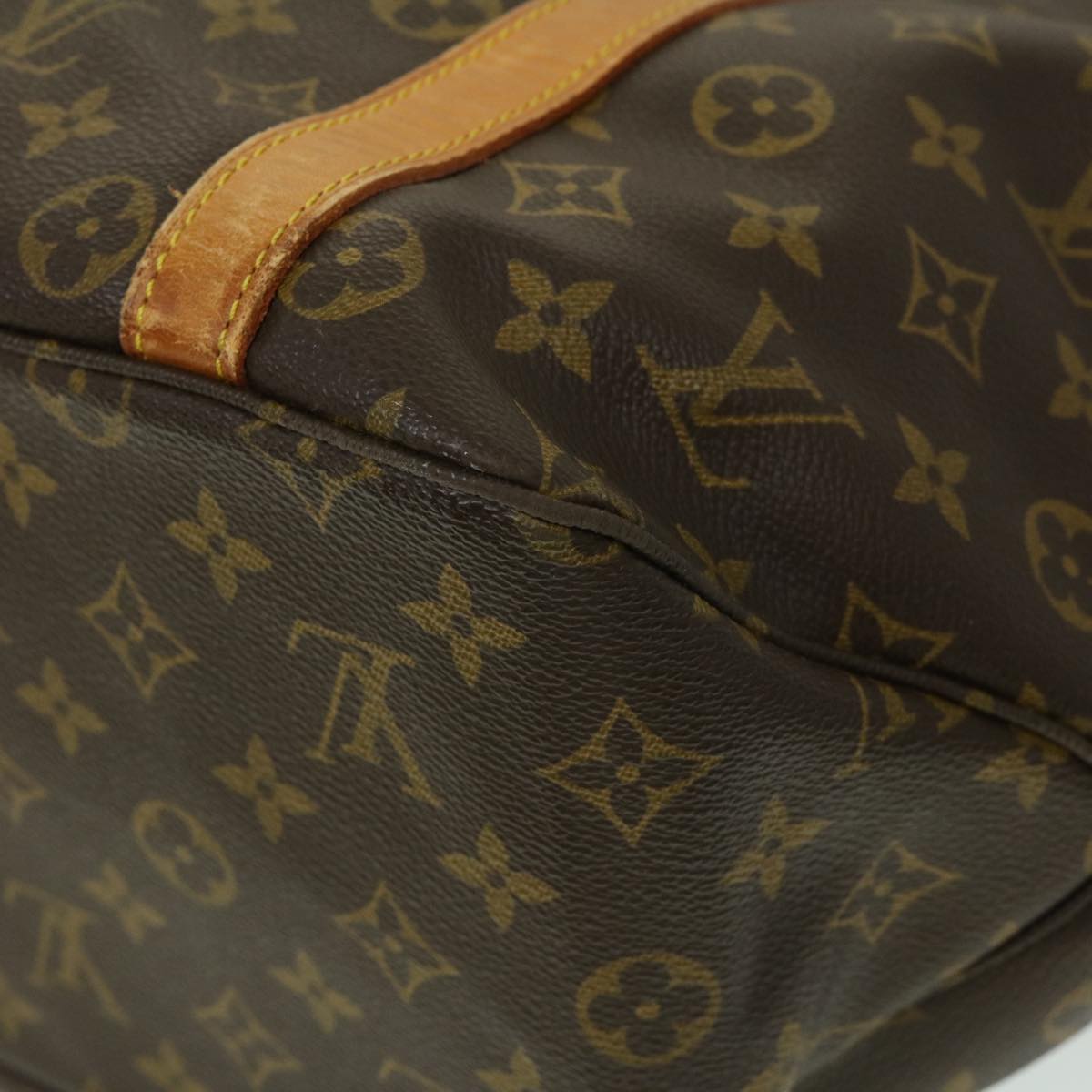 LOUIS VUITTON Monogram Sac Shopping Tote Bag M51108 LV Auth th2663