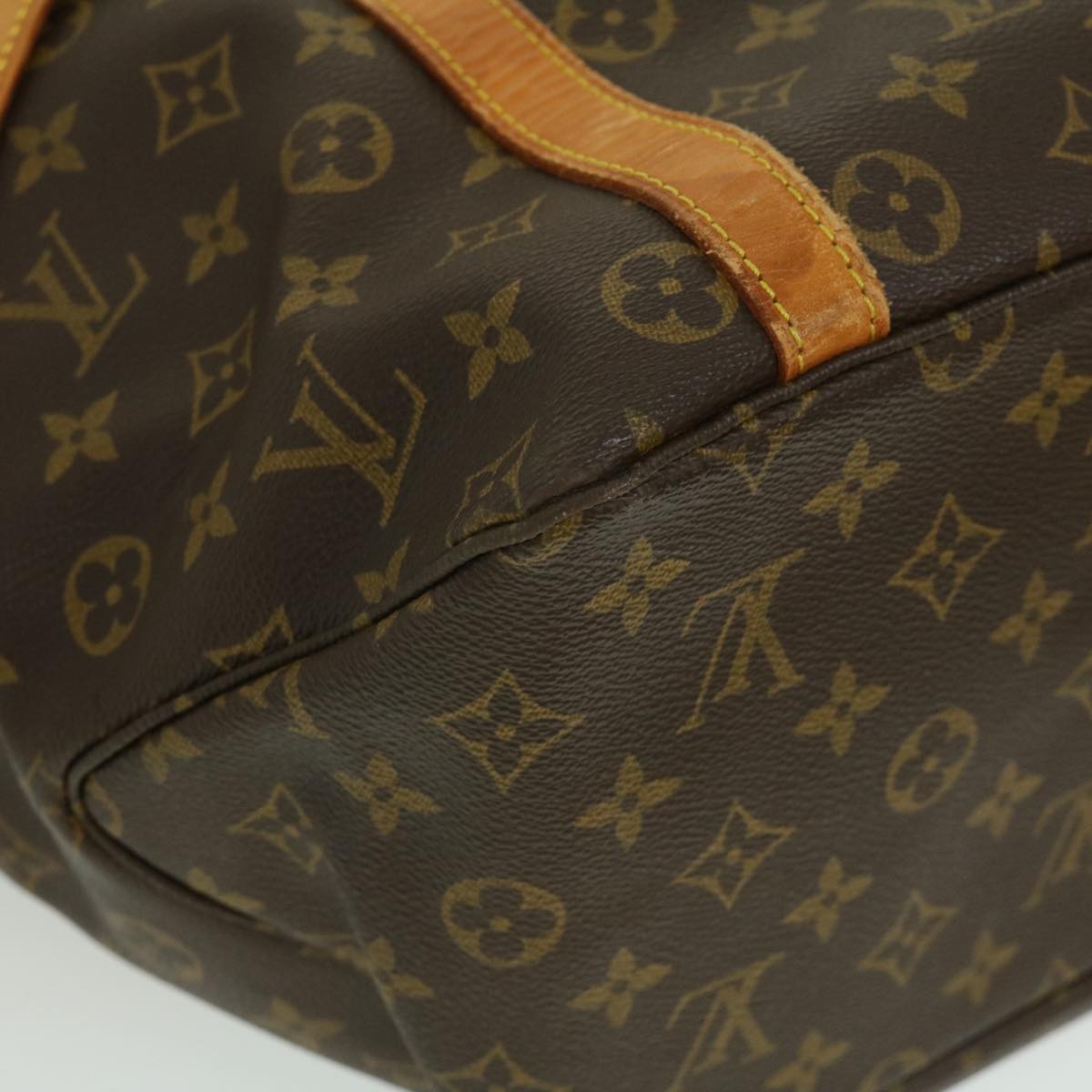 LOUIS VUITTON Monogram Sac Shopping Tote Bag M51108 LV Auth th2663