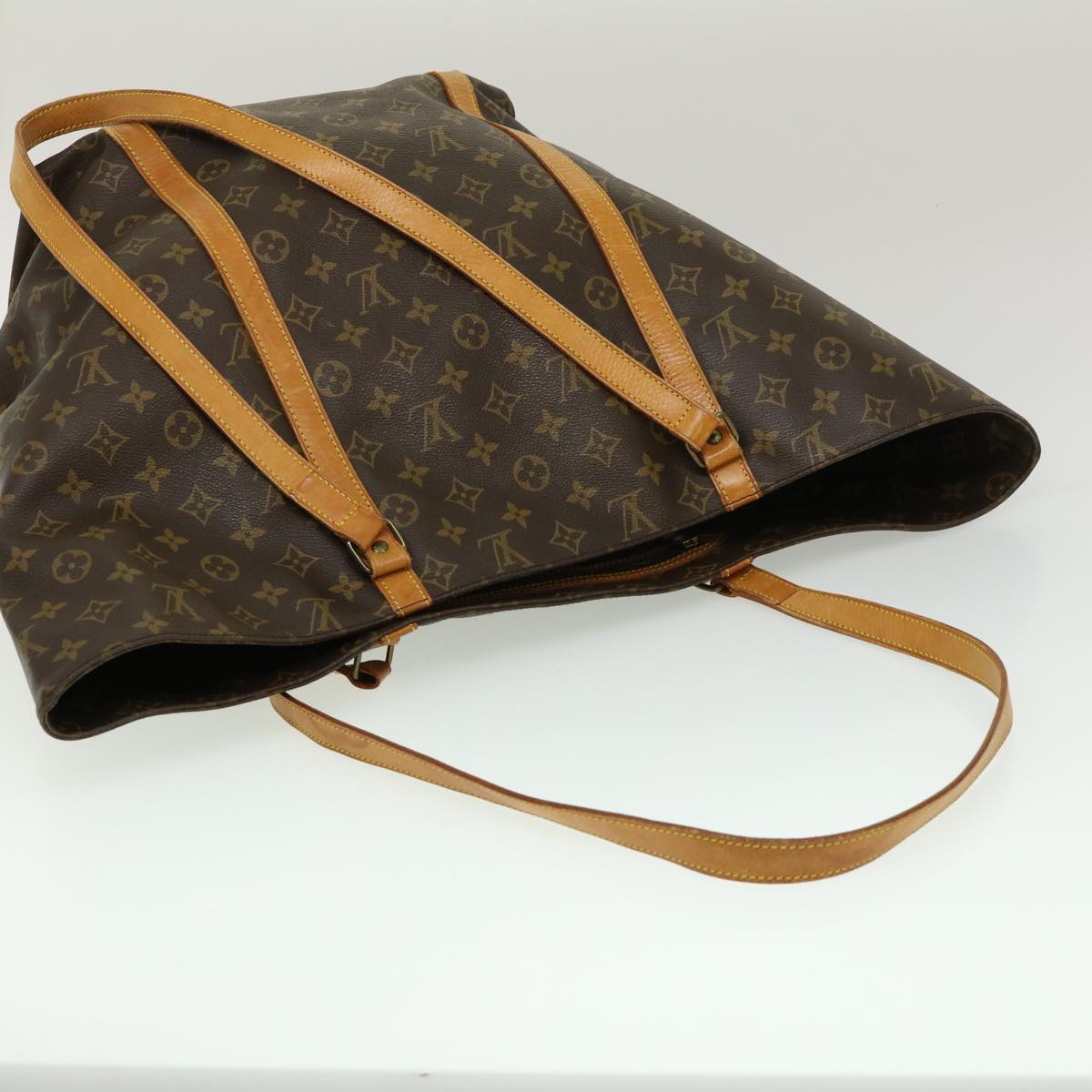 LOUIS VUITTON Monogram Sac Shopping Tote Bag M51108 LV Auth th2663