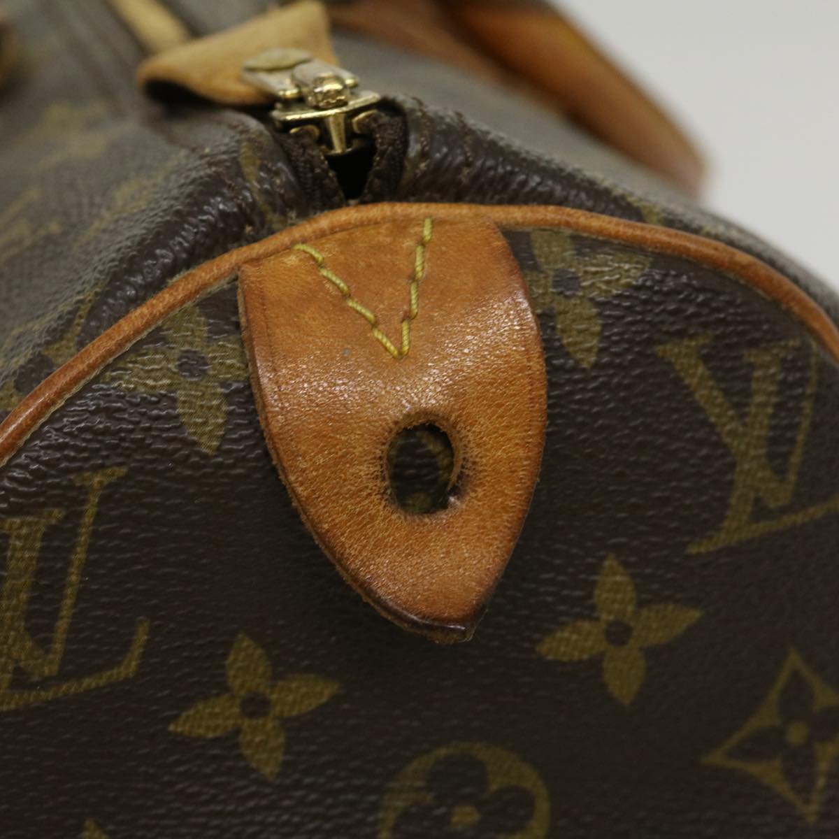 LOUIS VUITTON Monogram Speedy 40 Hand Bag M41522 LV Auth th2664