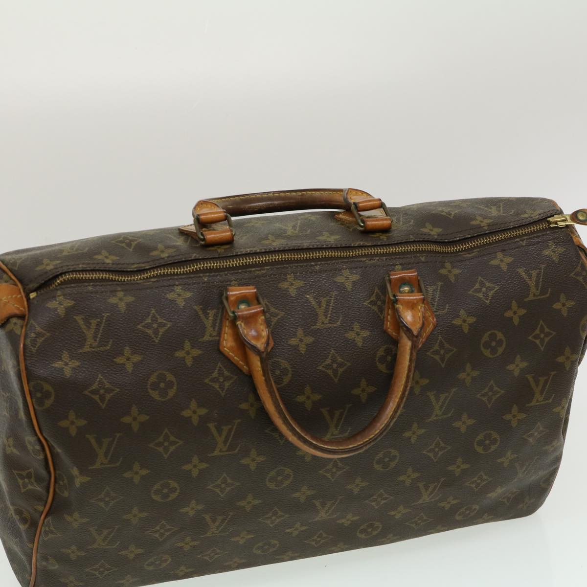 LOUIS VUITTON Monogram Speedy 40 Hand Bag M41522 LV Auth th2664