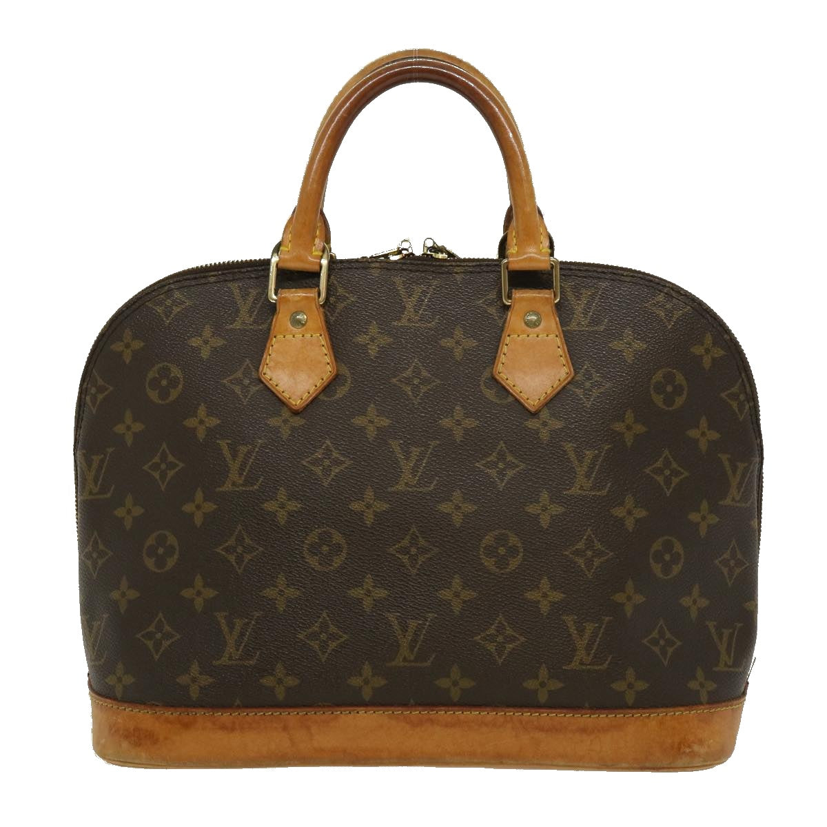 LOUIS VUITTON Monogram Alma Hand Bag M51130 LV Auth th2669