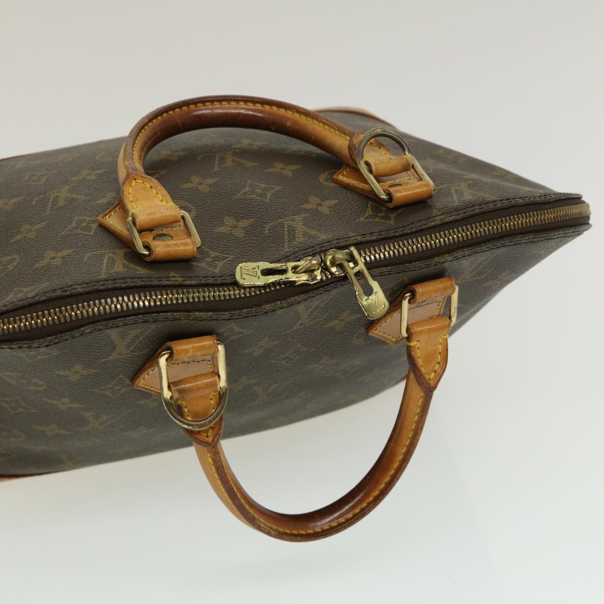 LOUIS VUITTON Monogram Alma Hand Bag M51130 LV Auth th2669