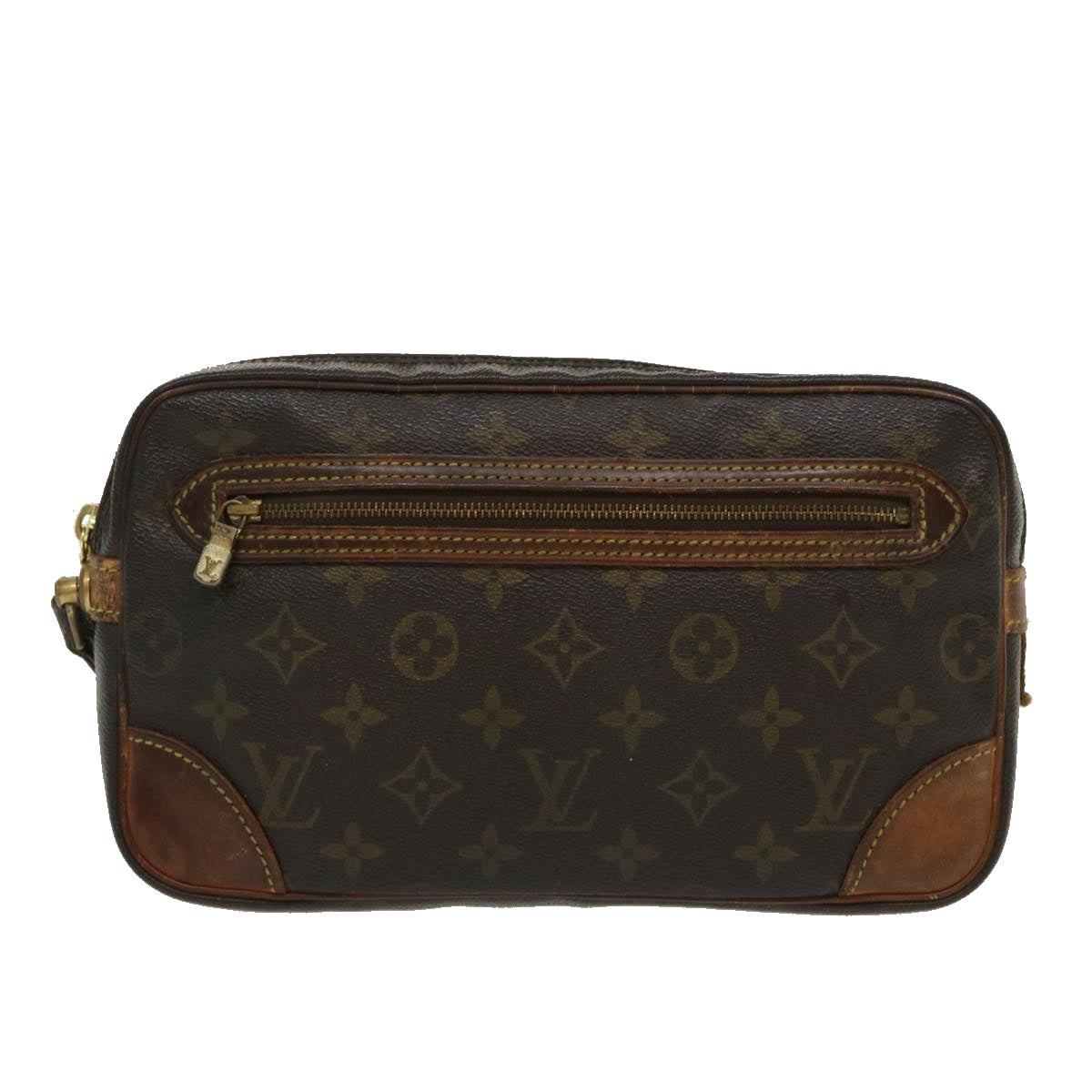 LOUIS VUITTON Monogram Marly Dragonne GM Clutch Bag M51825 Auth th2675 - 0