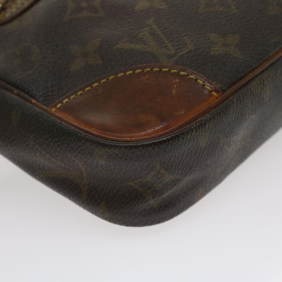 LOUIS VUITTON Monogram Marly Dragonne GM Clutch Bag M51825 Auth th2675