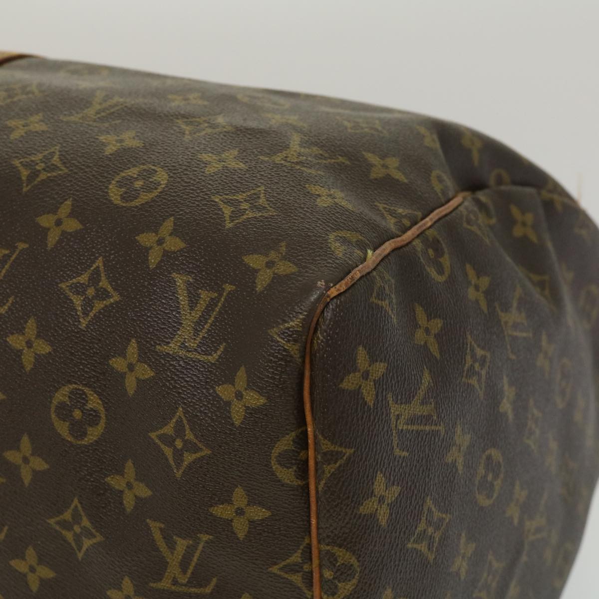 LOUIS VUITTON Monogram Keepall 55 Boston Bag M41424 LV Auth th2684