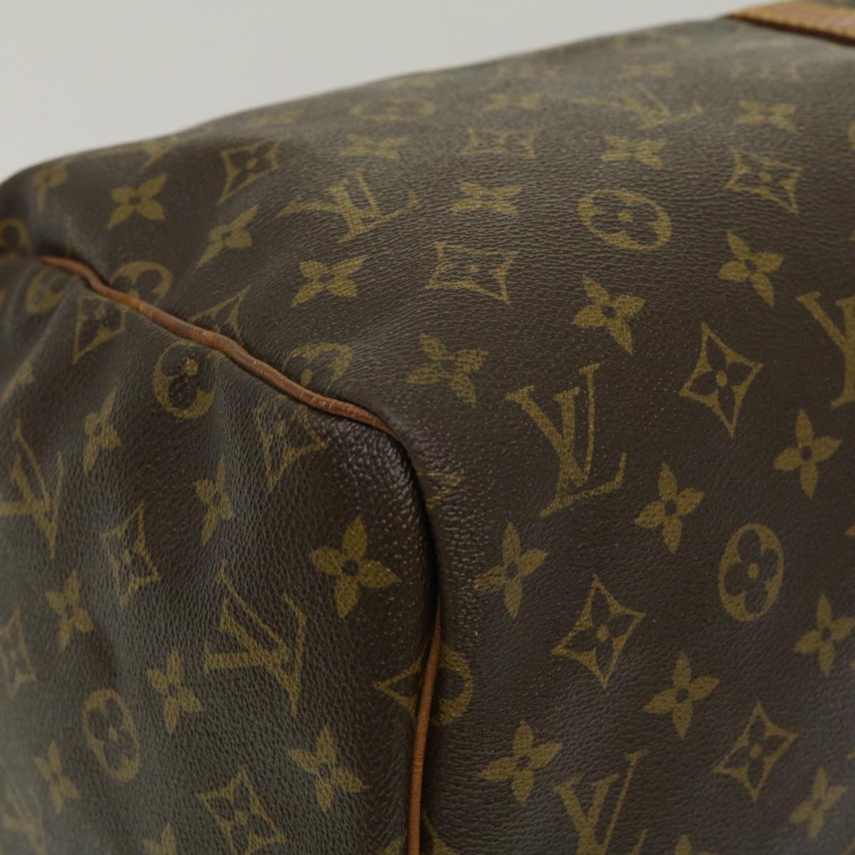 LOUIS VUITTON Monogram Keepall 55 Boston Bag M41424 LV Auth th2684