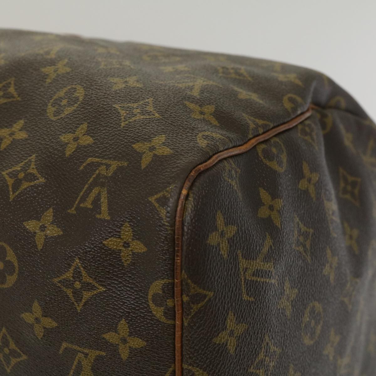 LOUIS VUITTON Monogram Keepall 55 Boston Bag M41424 LV Auth th2684