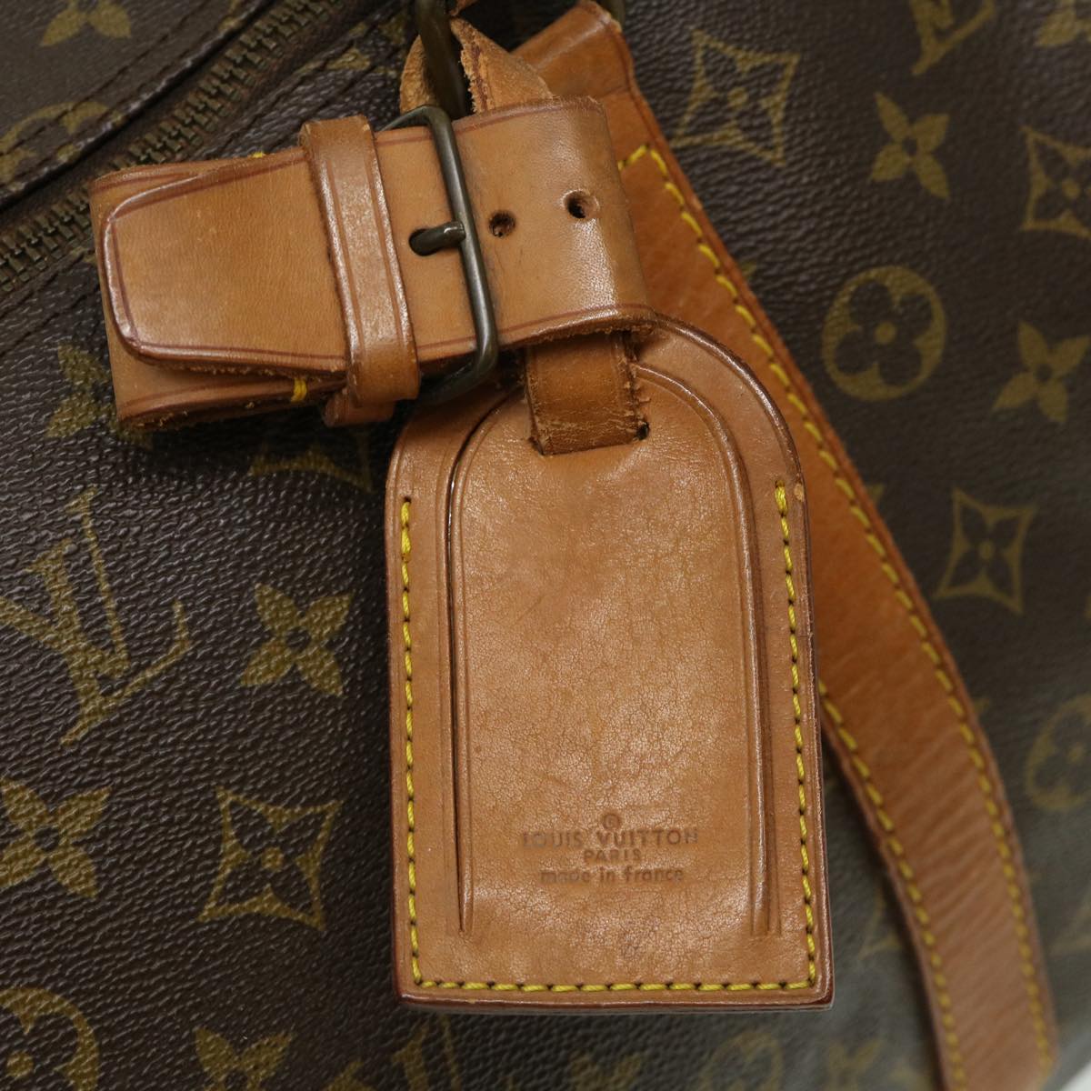 LOUIS VUITTON Monogram Keepall 55 Boston Bag M41424 LV Auth th2684