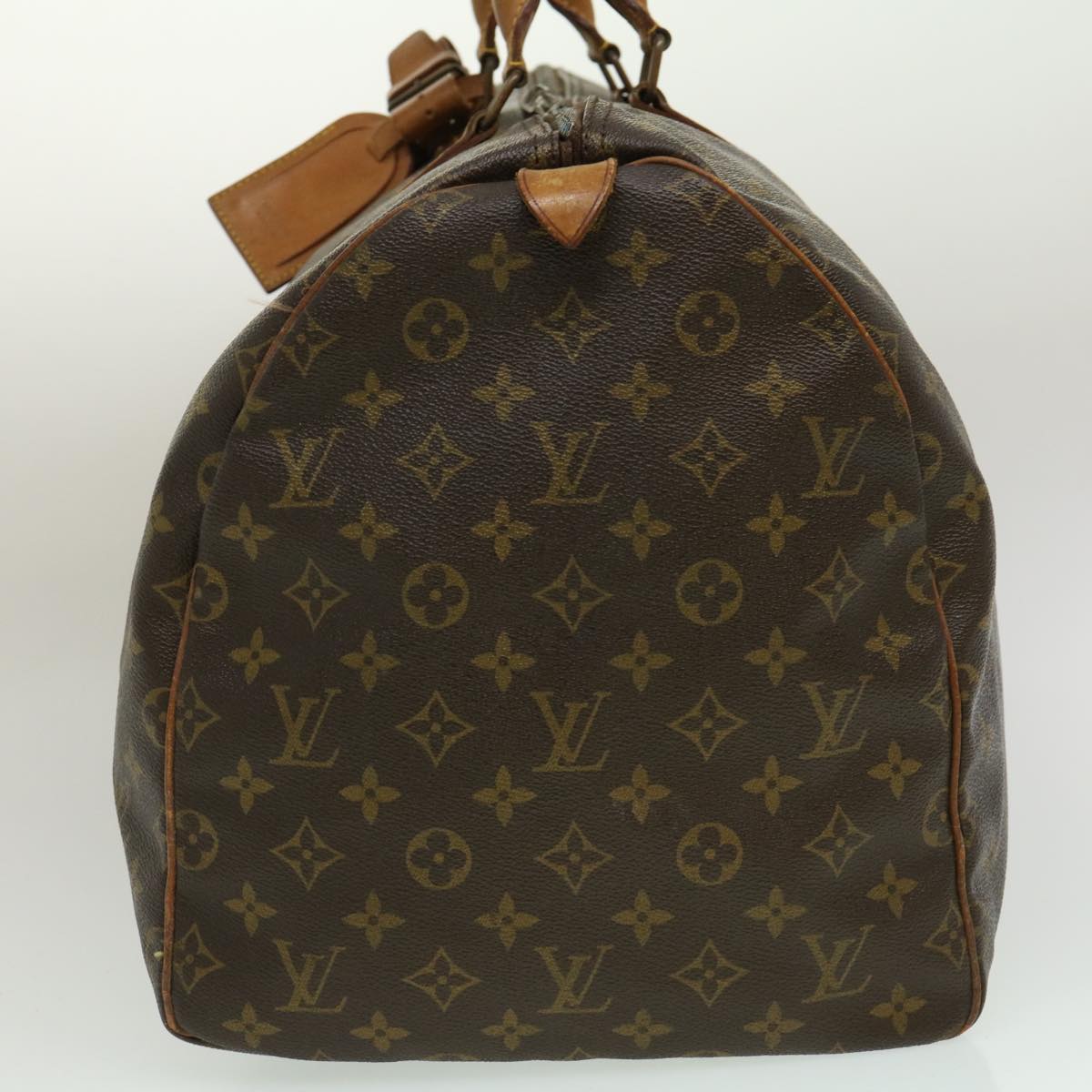 LOUIS VUITTON Monogram Keepall 55 Boston Bag M41424 LV Auth th2684