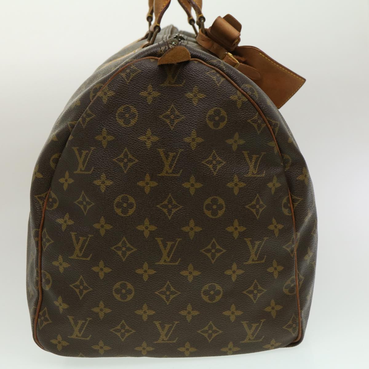 LOUIS VUITTON Monogram Keepall 55 Boston Bag M41424 LV Auth th2684