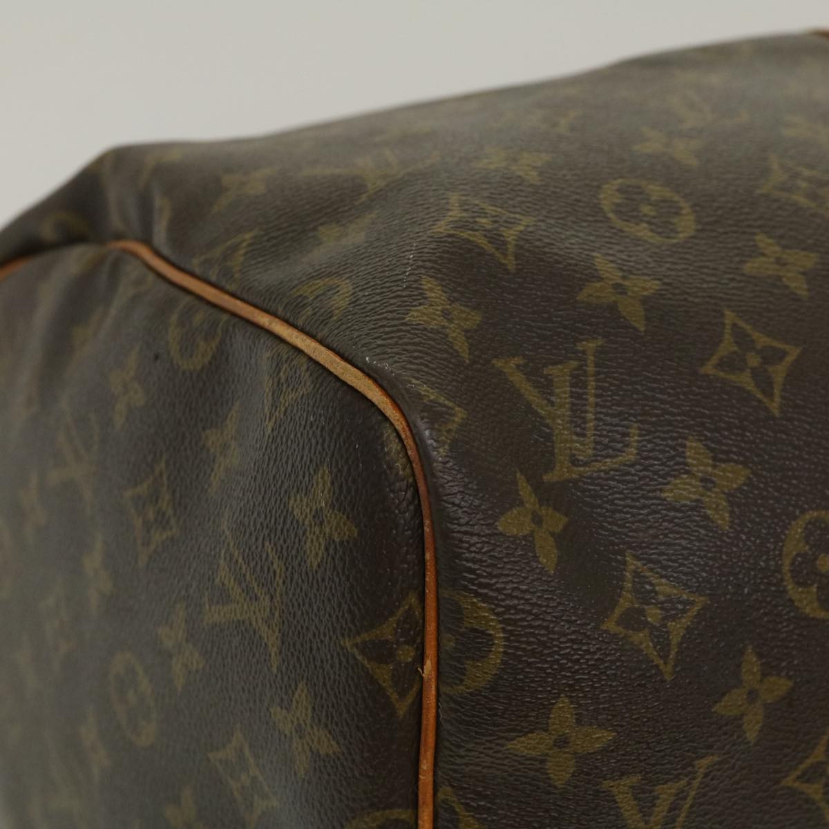 LOUIS VUITTON Monogram Keepall 55 Boston Bag M41424 LV Auth th2686