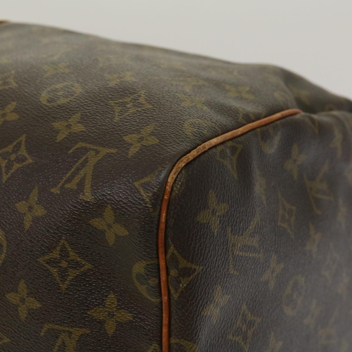 LOUIS VUITTON Monogram Keepall 55 Boston Bag M41424 LV Auth th2686