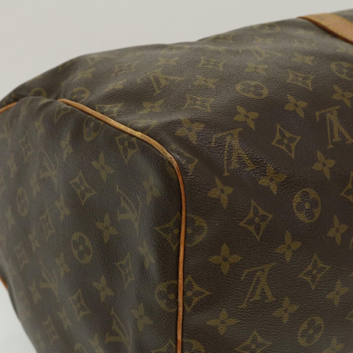 LOUIS VUITTON Monogram Keepall 55 Boston Bag M41424 LV Auth th2686