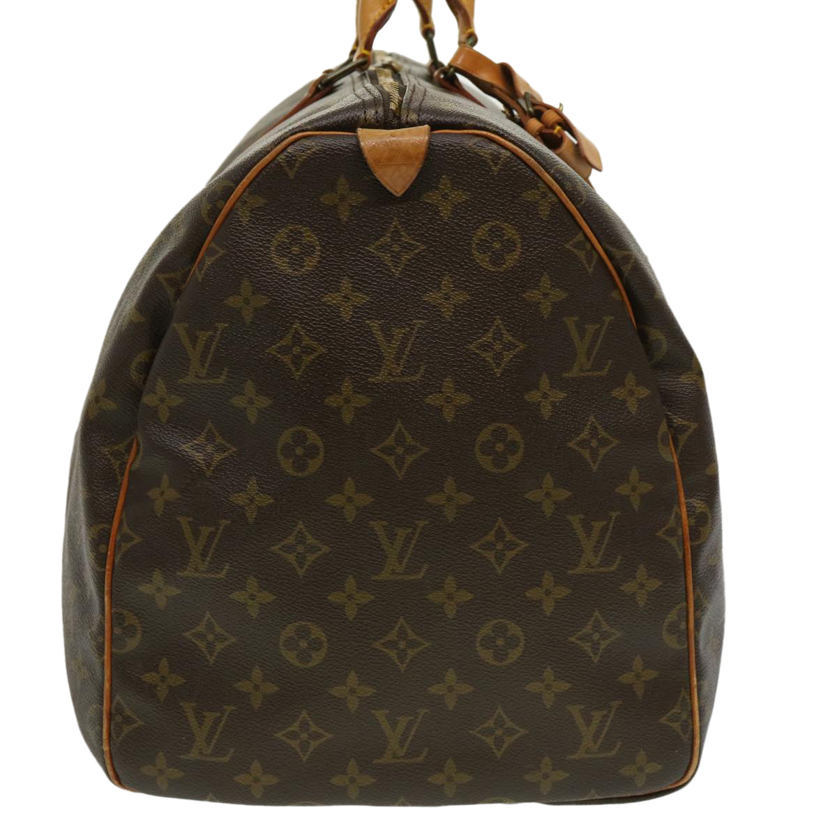 LOUIS VUITTON Monogram Keepall 55 Boston Bag M41424 LV Auth th2686