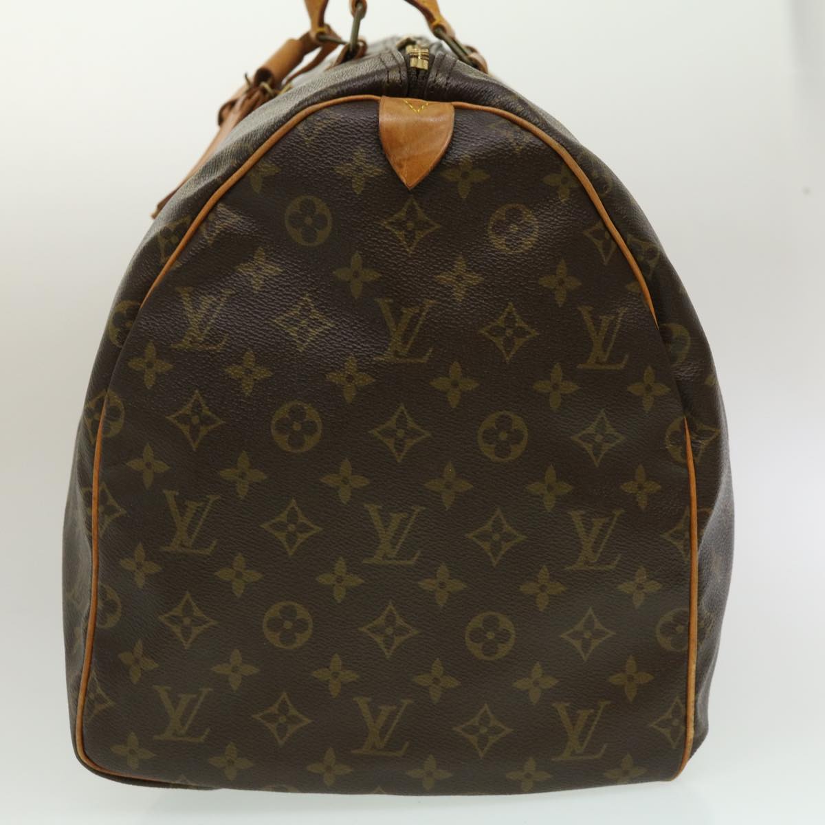 LOUIS VUITTON Monogram Keepall 55 Boston Bag M41424 LV Auth th2686