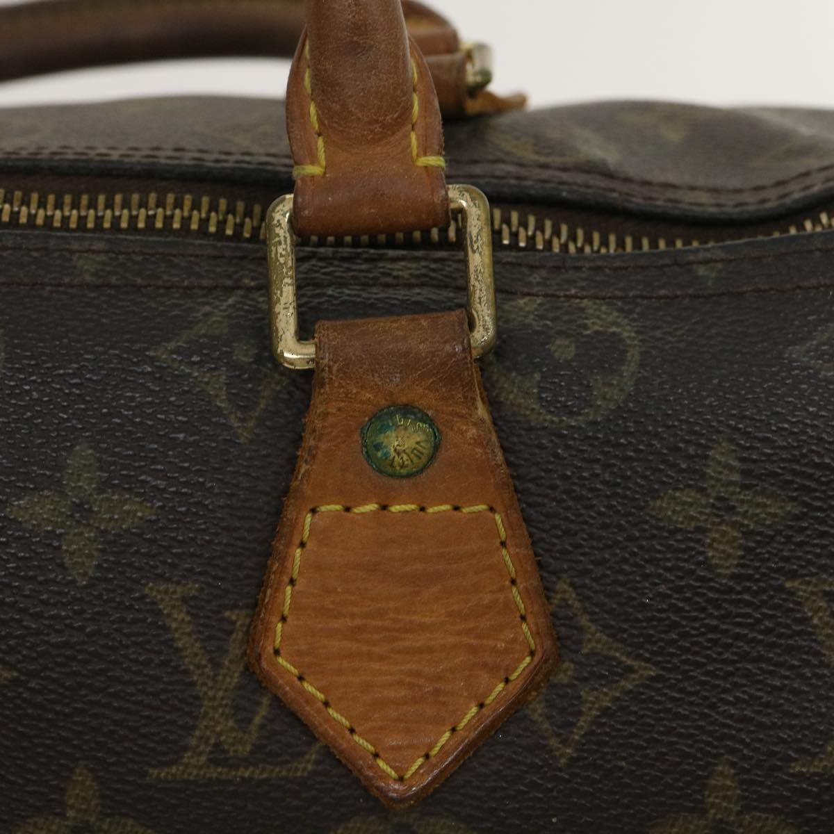 LOUIS VUITTON Monogram Speedy 30 Hand Bag M41526 LV Auth th2704