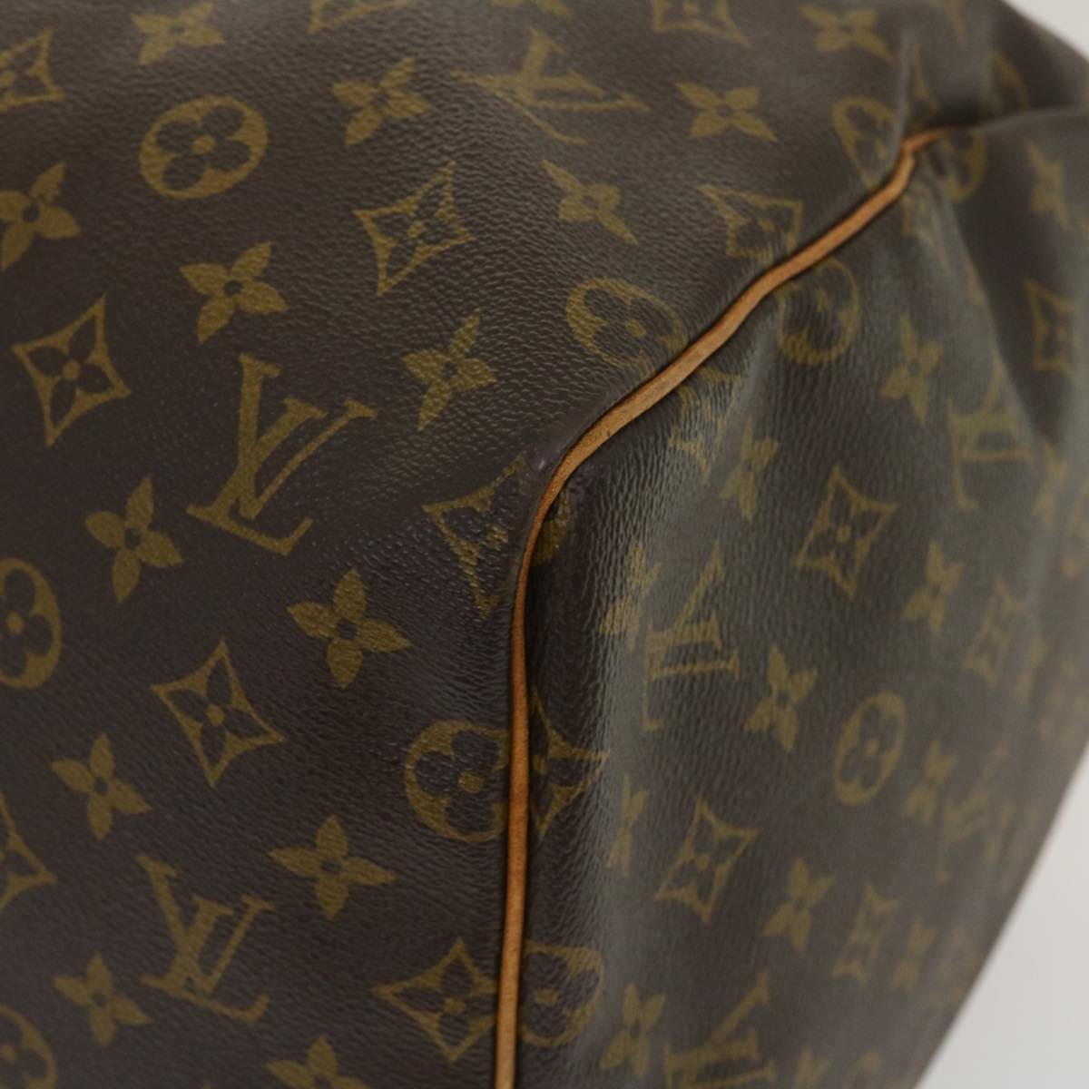 LOUIS VUITTON Monogram Keepall 55 Boston Bag M41424 LV Auth th2731