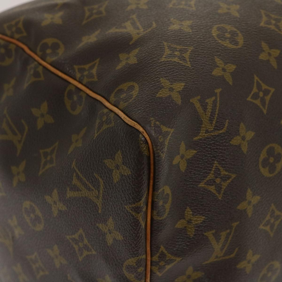 LOUIS VUITTON Monogram Keepall 55 Boston Bag M41424 LV Auth th2731