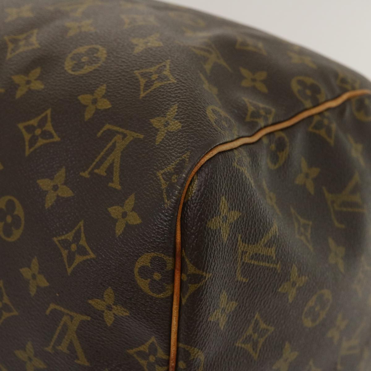 LOUIS VUITTON Monogram Keepall 55 Boston Bag M41424 LV Auth th2731