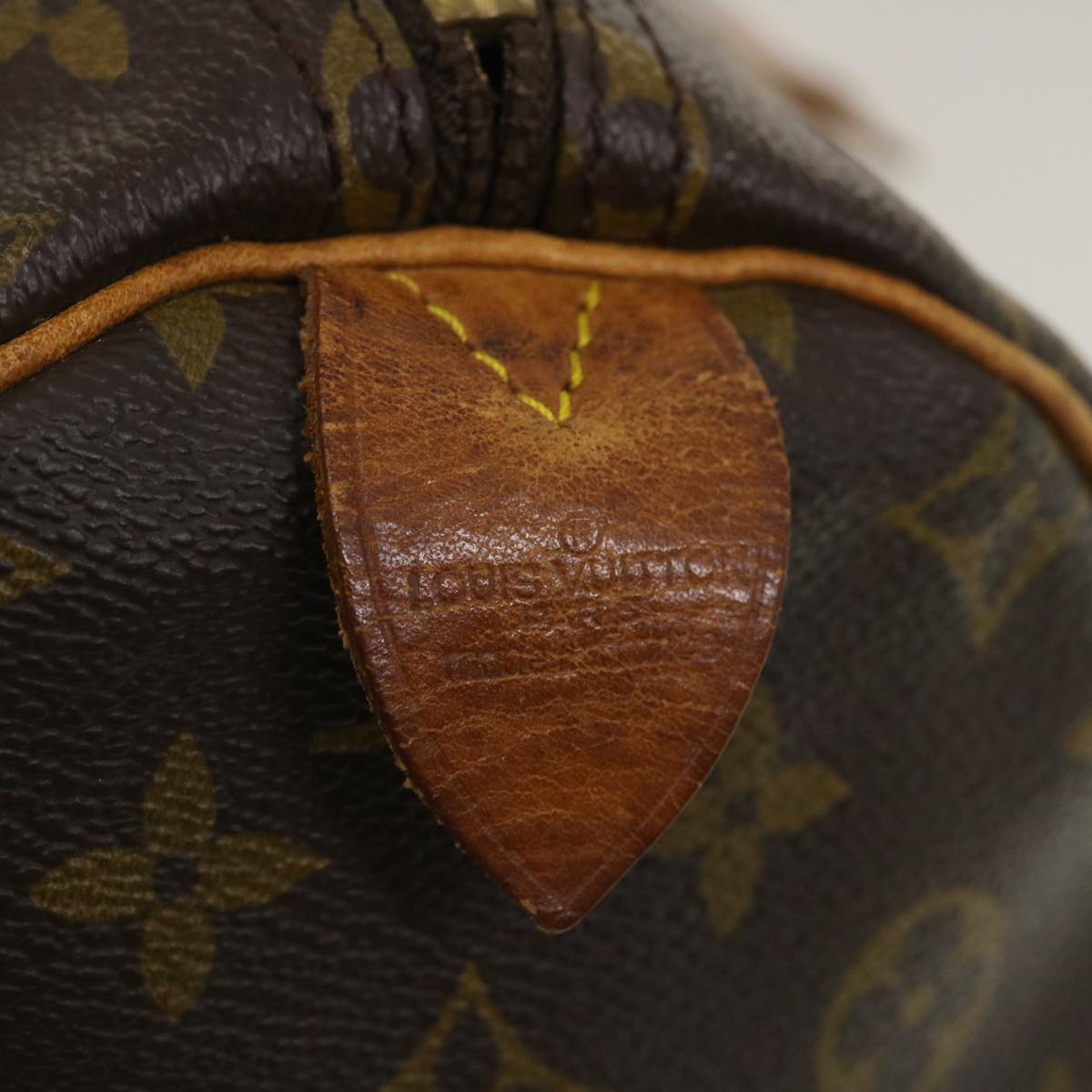 LOUIS VUITTON Monogram Keepall 55 Boston Bag M41424 LV Auth th2731