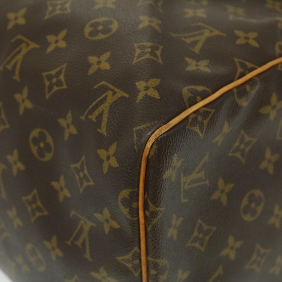 LOUIS VUITTON Monogram Keepall 55 Boston Bag M41424 LV Auth th2753