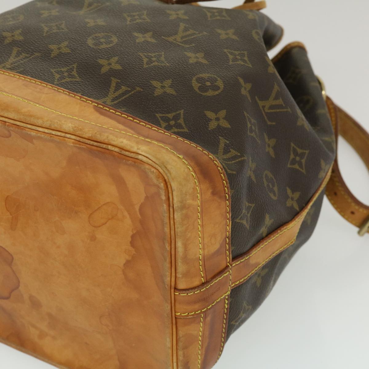 LOUIS VUITTON Monogram Noe Shoulder Bag M42224 LV Auth th2769