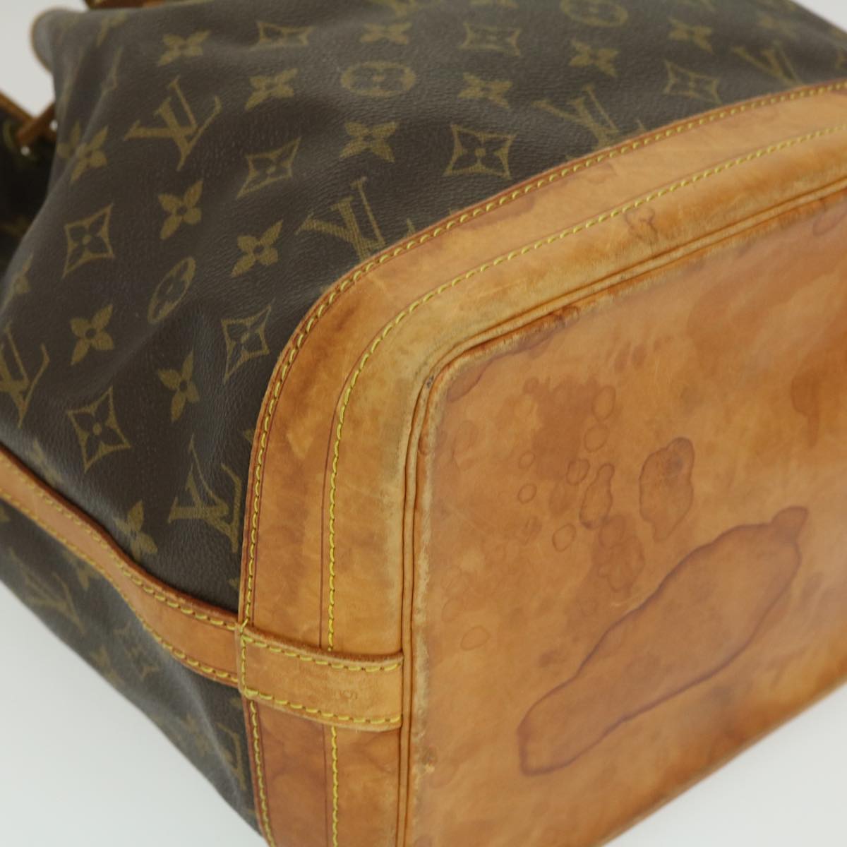 LOUIS VUITTON Monogram Noe Shoulder Bag M42224 LV Auth th2769