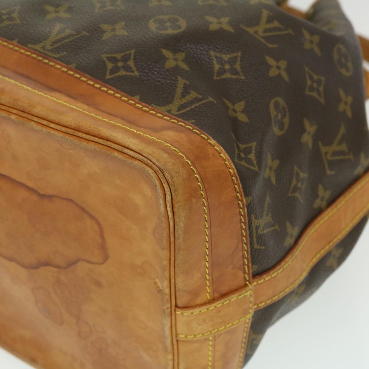 LOUIS VUITTON Monogram Noe Shoulder Bag M42224 LV Auth th2769