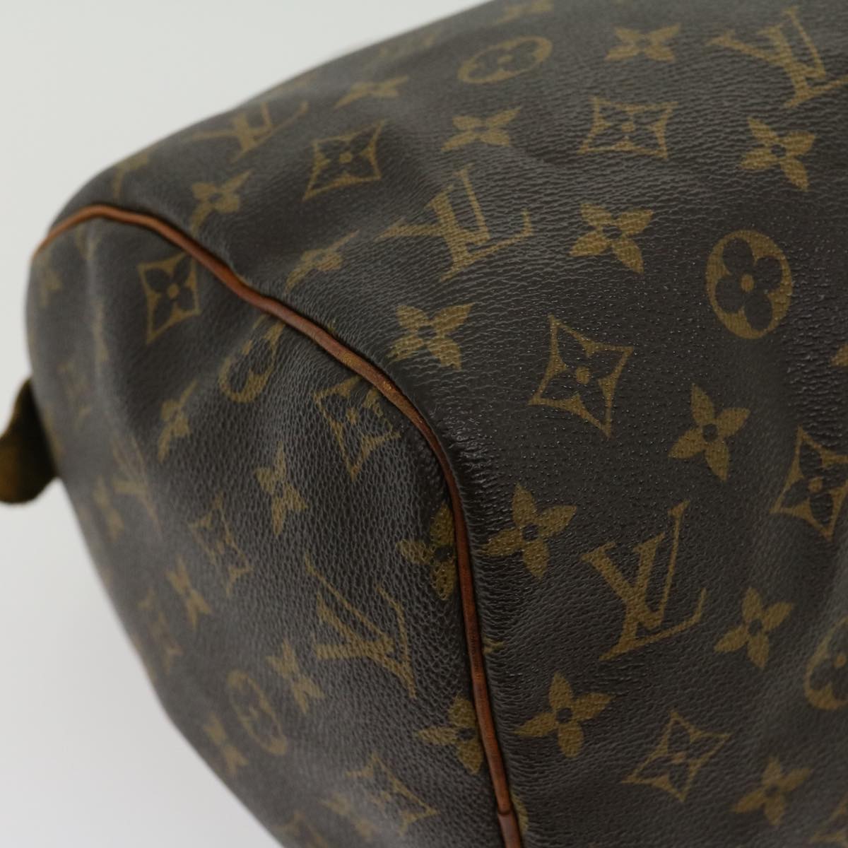 LOUIS VUITTON Monogram Speedy 30 Hand Bag M41526 LV Auth th2778