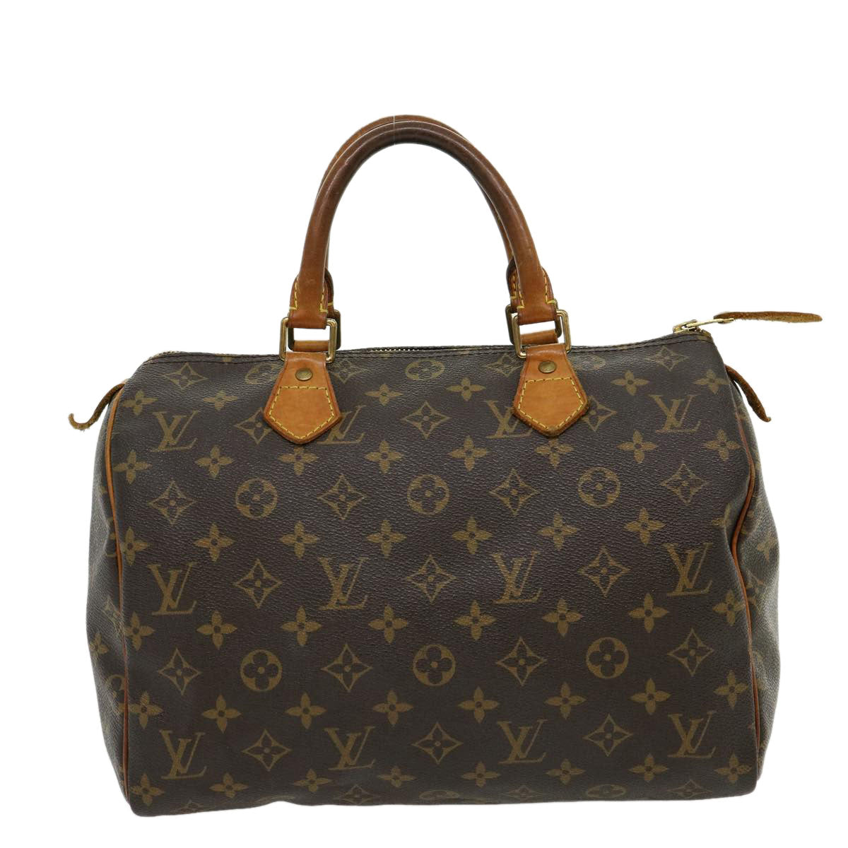 LOUIS VUITTON Monogram Speedy 30 Hand Bag M41526 LV Auth th2778