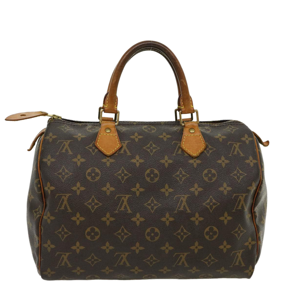 LOUIS VUITTON Monogram Speedy 30 Hand Bag M41526 LV Auth th2778