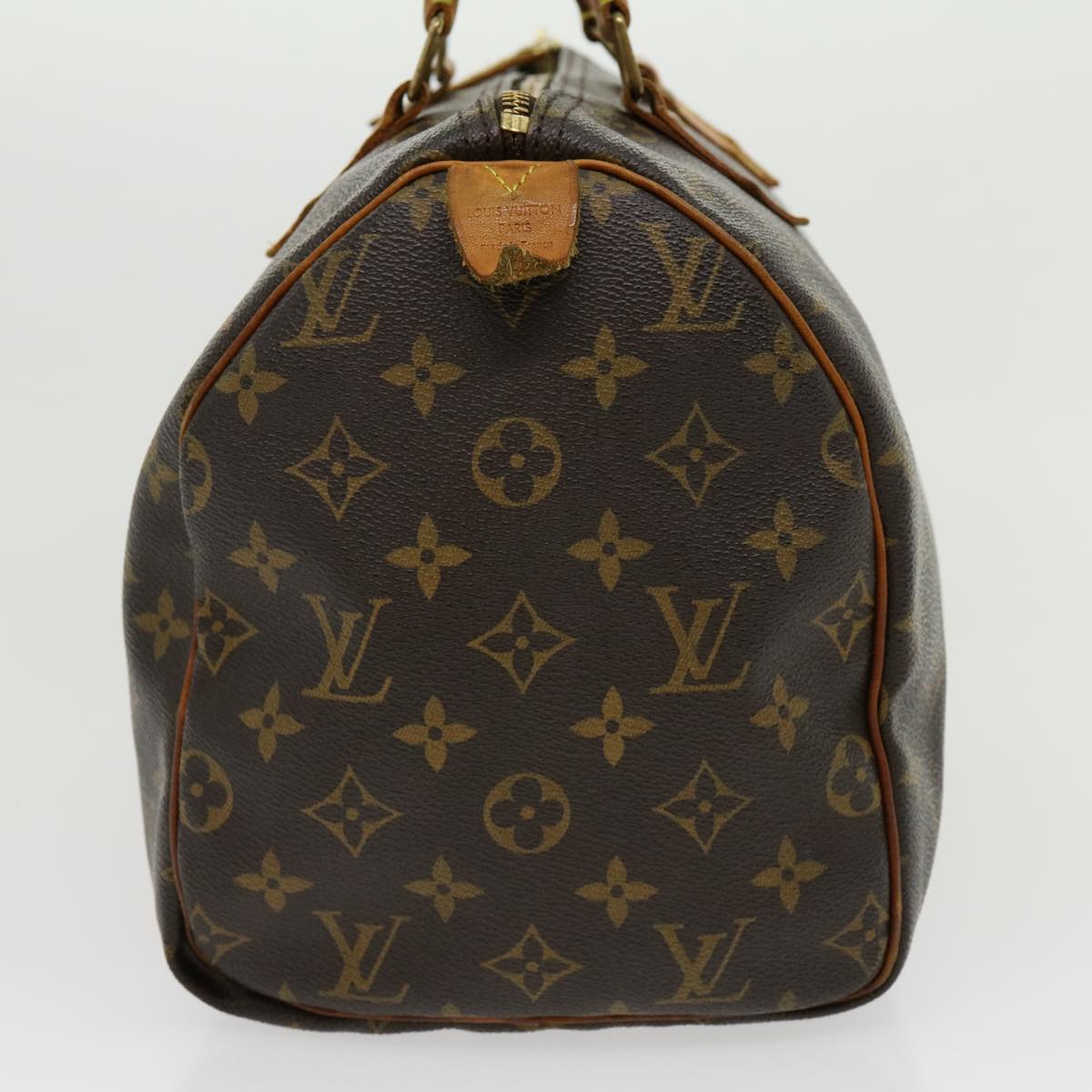 LOUIS VUITTON Monogram Speedy 30 Hand Bag M41526 LV Auth th2778