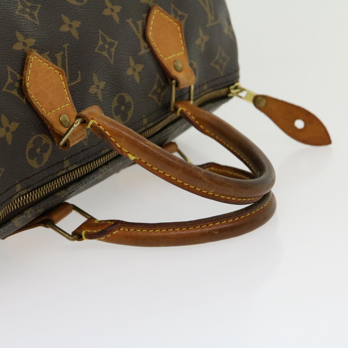 LOUIS VUITTON Monogram Speedy 30 Hand Bag M41526 LV Auth th2778