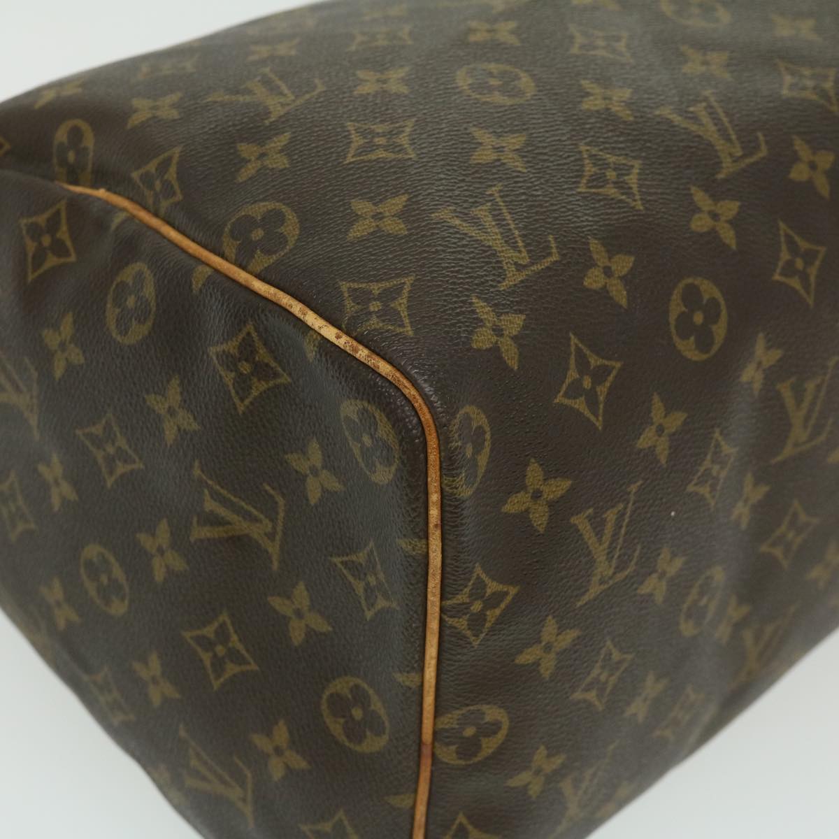 LOUIS VUITTON Monogram Speedy 40 Hand Bag M41522 LV Auth th2782