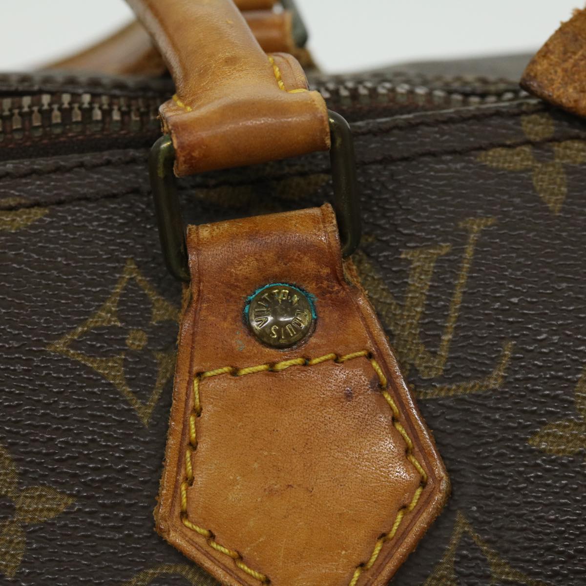 LOUIS VUITTON Monogram Speedy 40 Hand Bag M41522 LV Auth th2782