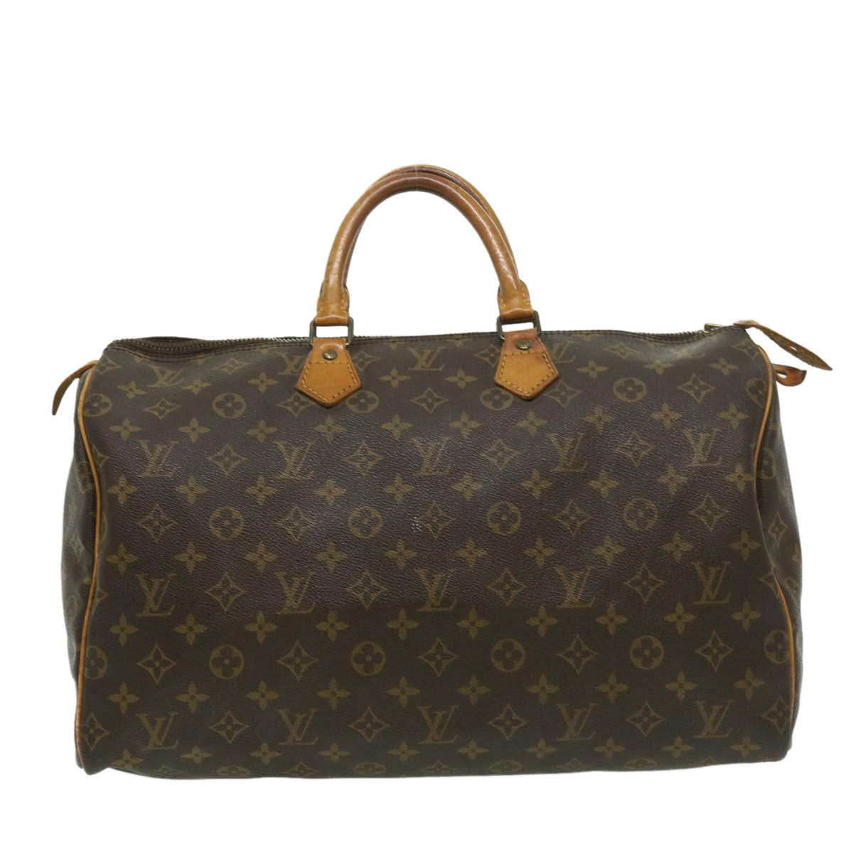 LOUIS VUITTON Monogram Speedy 40 Hand Bag M41522 LV Auth th2782